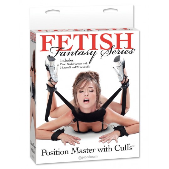 Фиксатор для рук и ног fetish fantasy series position master with cuffs