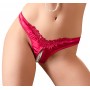 Briefs pearls red s