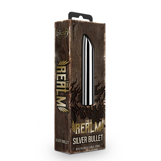 The realm silver rechargeable bullet