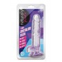 NATURALLY YOURS 7" CRYSTALLINE DILDO AMETHYST