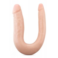 DR. SKIN SILICONE DR. DOUBLE 12 INCH DOUBLE DONG VANILLA