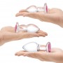 Glas - Heart Jewel Glass Anal Training Kit 3 pcs