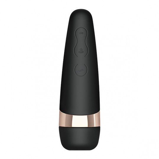 Klitora gaisa pulsators ar vibrāciju - Satisfyer Pro 3 melns