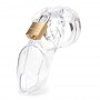 CB-X - CB-6000 Chastity Cock Cage Clear 37 mm