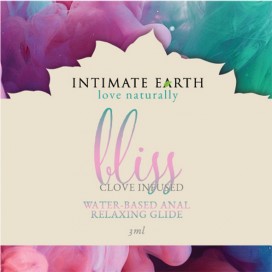 anālais relaksējošais ūdensbāzes lubrikants - Intimate Earth Bliss 3 ml