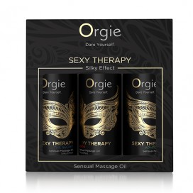 Masāžas eļļu Komplekts 3x30 ml - Orgie - Sexy Therapy