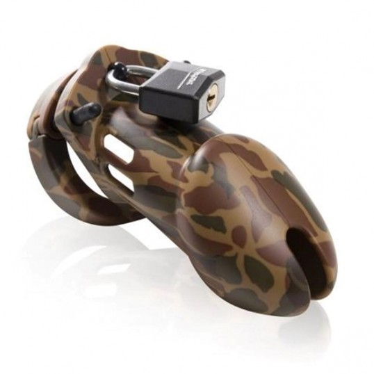 CB-X - CB-6000S Chastity Cock Cage Camouflage