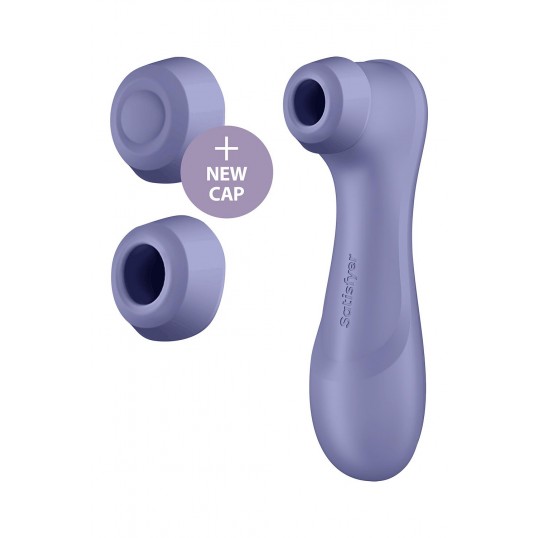 double air pulse vibrator - SATISFYER PRO 2 GENERATION 3 WITH LIQUID AIR LILAC