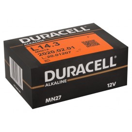 Battery duracell 27a 10x1