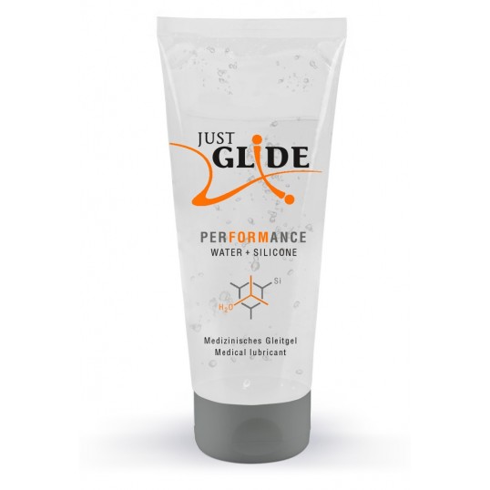 hybrid lubricant water+silicone - Just Glide 200ml