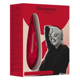 БЕСКОНТАКТНЫЙ КЛИТОРАЛЬНЫЙ СТИМУЛЯТОР WOMANIZER Marilyn Monroe Special Edition красный