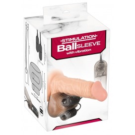 Вибромастурбатор для яичек you2toys ball sleeve with vibration, черный