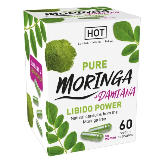 Капсулы для повышения либидо - bio moringa женские 60 таб