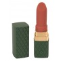 Мини-вибратор в виде помады Emerald Love Luxurious Lipstick, зеленый