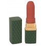 Мини-вибратор в виде помады Emerald Love Luxurious Lipstick, зеленый