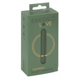 Вибропуля Emerald Love Luxurious, зеленый