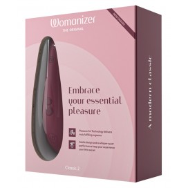 air pulse stimulators - womanizer classic 2 bordeaux