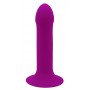 Dubulta blīvuma silikona dildo violets 13,5cm - Hitsens 6