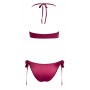 bra and briefs red l/xl
