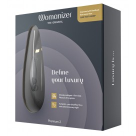 Клиторальный стимулятор Womanizer Premium 2, черный