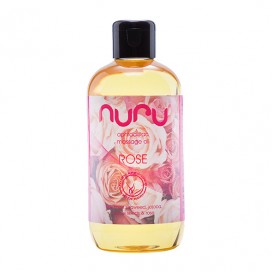 Nuru masāžas eļļa ar rožu aromātu 250 ml - Nuru