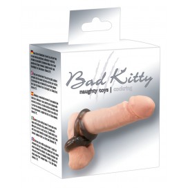 Dzimumlocekļa un sēklinieku erekcijas gredzens - Bad Kitty 