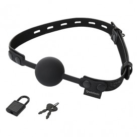 Sportsheets - sincerely locking lace silicone ball gag