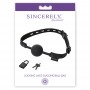 Sportsheets - sincerely locking lace silicone ball gag