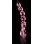 Stikla dildo rozā - icicles no. 43