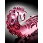 Stikla Dildo rozā - Icicles no. 24