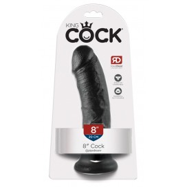 King cock 8 inch black
