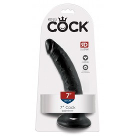 King cock 7" cock dark
