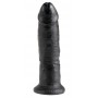 Чёрный фаллоимитатор 9" cock - 22,9 см.