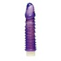 Насадка-удлинитель с шипами x-tra lust, фиолетовая