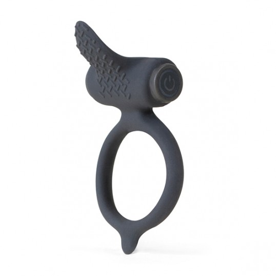 Cock ring with clitoral stimulator - B swish black