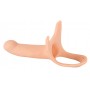 Silicone strap-on +6cm large