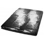 Vinyl bed sheet black 200x230