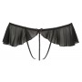 Atvērtas tīkliņauduma biksītes xl melns cottelli collection lingerie
