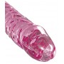 Stikla dildo 17cm rozā - Icicles no. 86