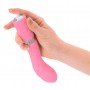 G-punkta vibrators ar Swarovski kristāliņu rozā - Pillow Talk Sassy
