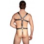 Leather harness for him