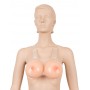 Strap-on silicone breasts