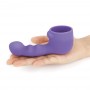 Утяжеленная насадка для массажера le wand ripple violet, фиолетовая