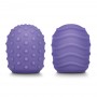 Le wand Petite masažiera teksturēti pārklājumi violeti
