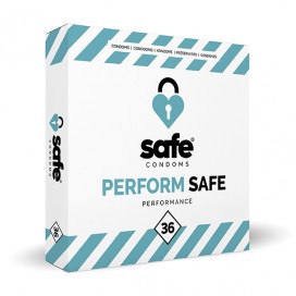 Īpaši biezi un izturīgi prezervatīvi lateksa 36 gab - Safe