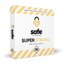 Īpaši biezi prezervatīvi lateksa 36 gab - Safe