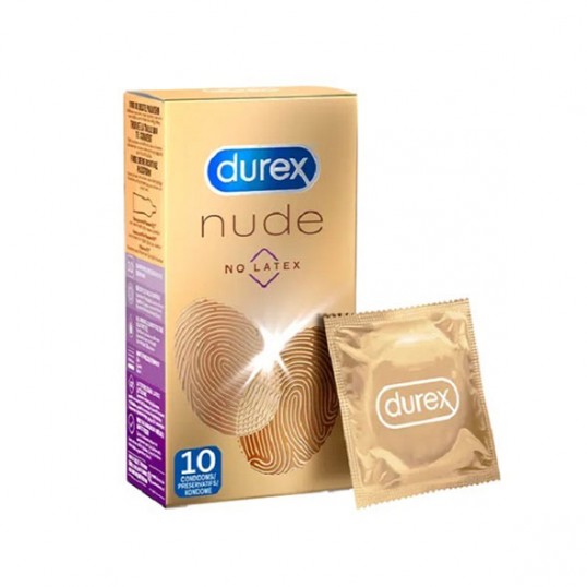 Prezervatīvi bez lateksa 10 gab - Durex