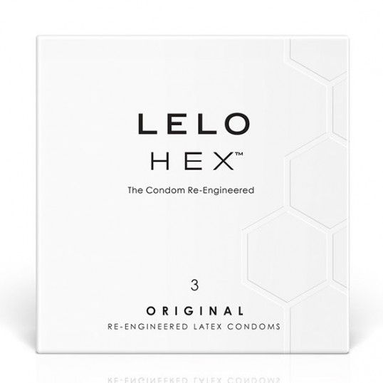 Прочные презервативы - Lelo hex original 3 шт.