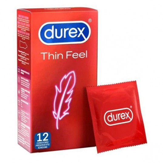 Durex - Condoms Thin Feel - 12 pcs