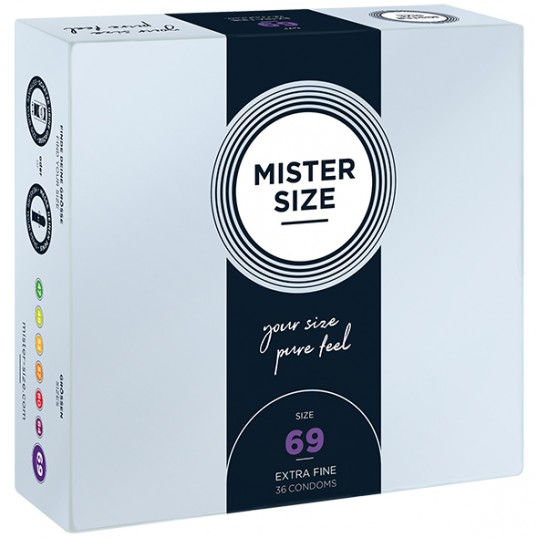 Mister Size - презервативы 69 мм ультратонкие - 36 шт